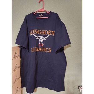 Longhorn lunatics shirt size large